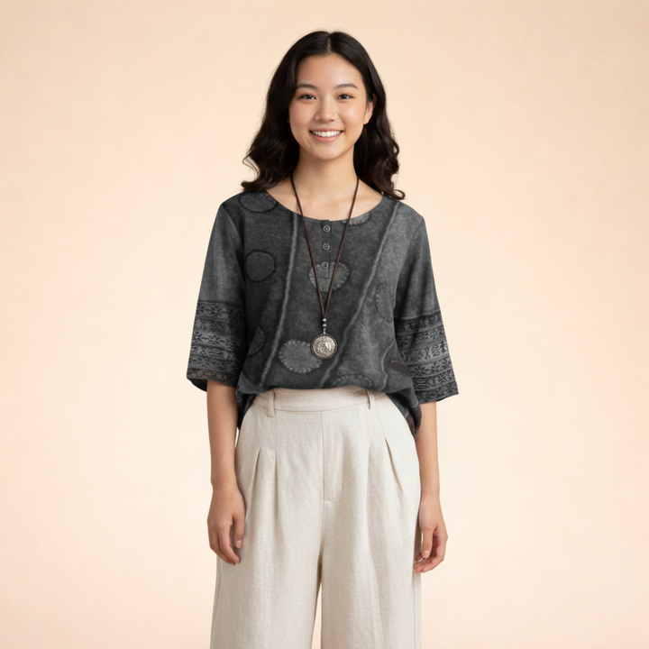 Eliana | Elegant and confident boho top