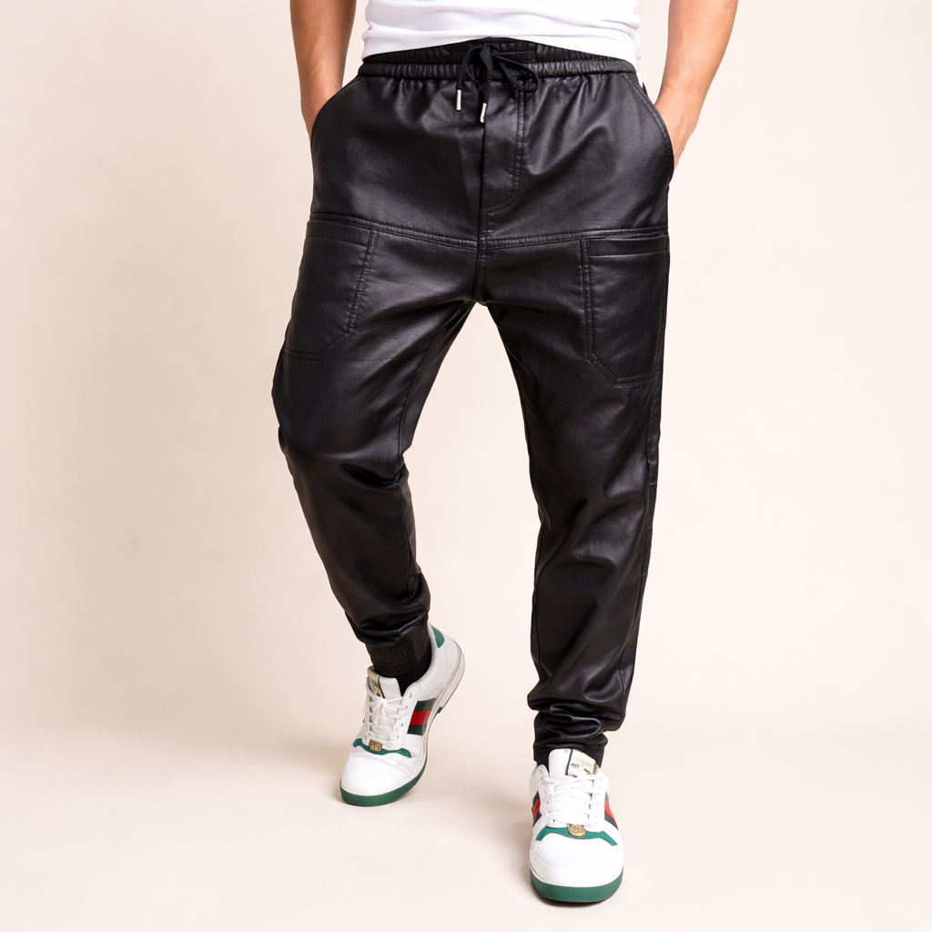 George | Bequeme &amp; trendige Lederhose mit perfekter Passform