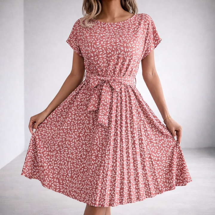 Seraphine | Floral Flow Elegant Dress