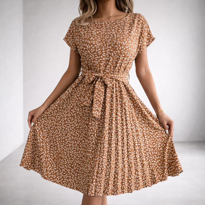 Seraphine | Floral Flow Elegant Dress