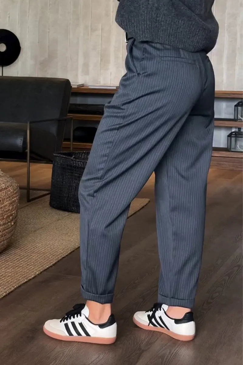 Aria | Elegant High-Waist Women’s Trousers