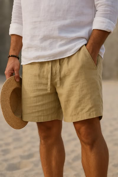 Ethan | Leichte atmungsaktive Herren-Sommershorts