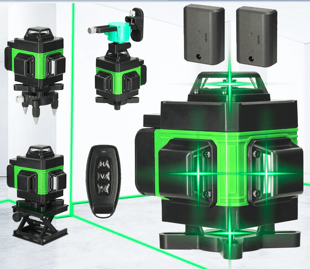Laser Level - #2023 Upgraded New 360 Degree's 4D 16 Laser Lines Device