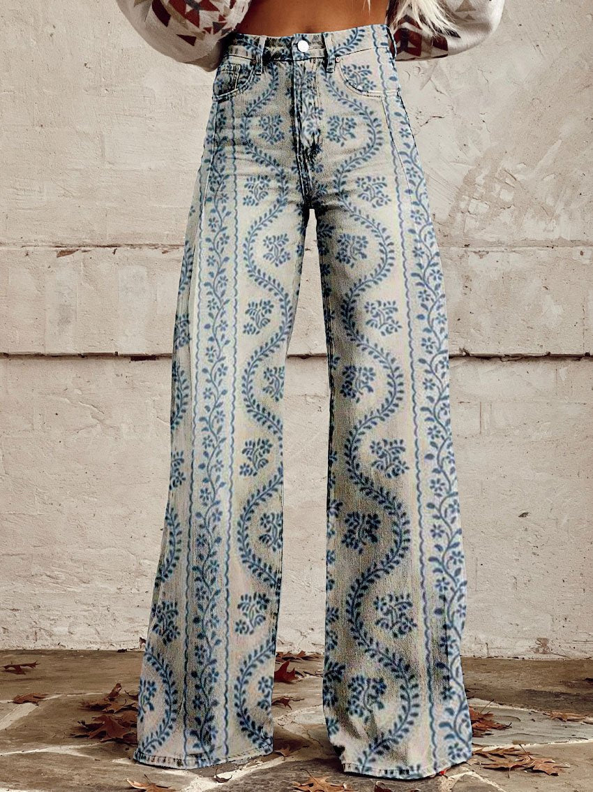 Zalora | Relaxed Wide-Leg Damenjeans