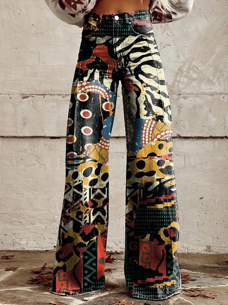Zalora | Relaxed Wide-Leg Damenjeans