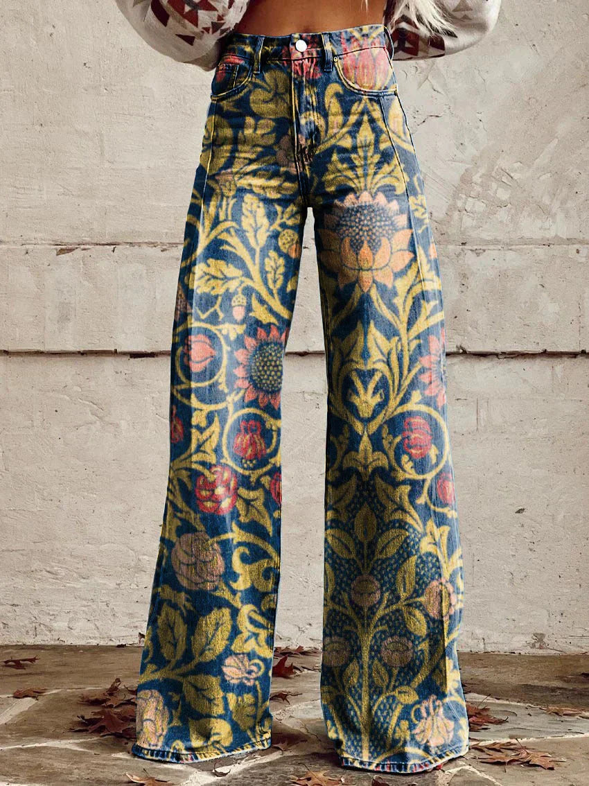 Zalora | Relaxed Wide-Leg Damenjeans