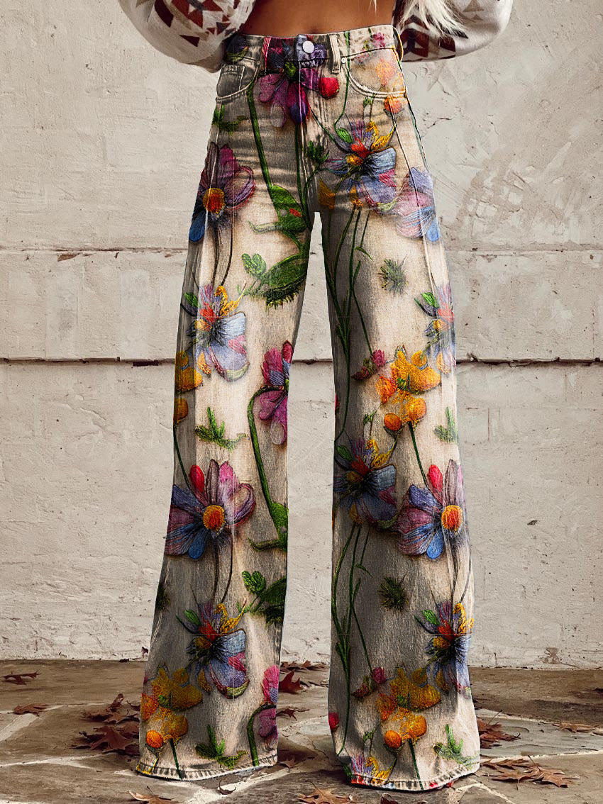 Zalora | Relaxed Wide-Leg Damenjeans