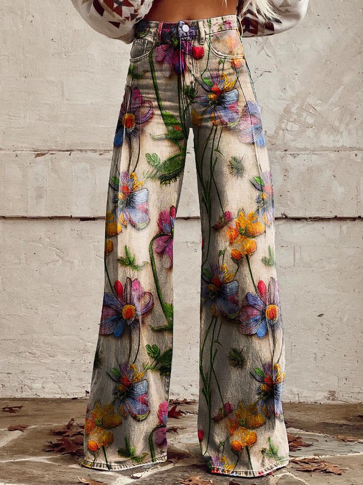 Zalora | Relaxed Wide-Leg Damenjeans