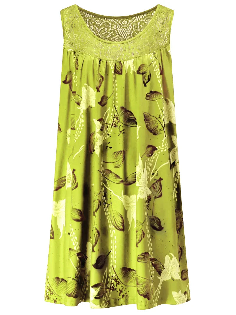 Isabella | Maxikleid aus Blumen-Spitze