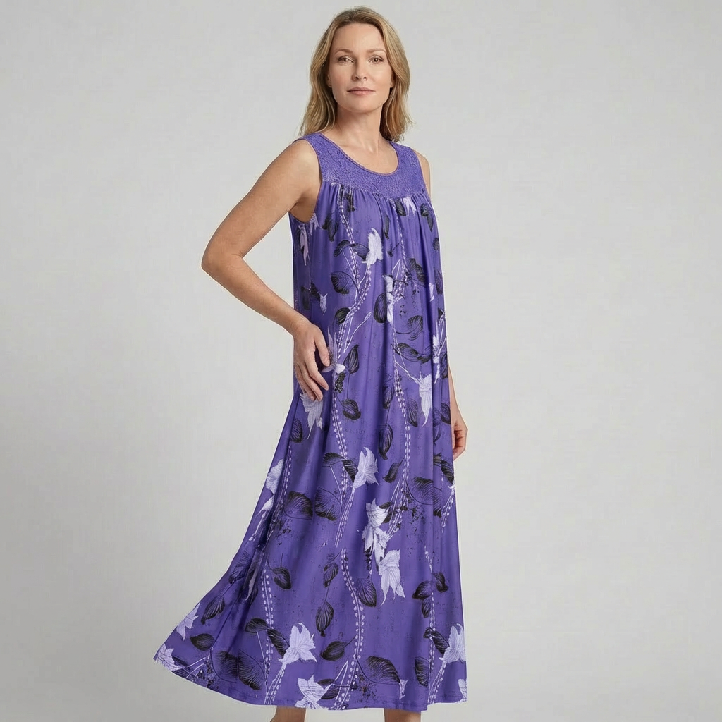 Isabella | Maxikleid aus Blumen-Spitze