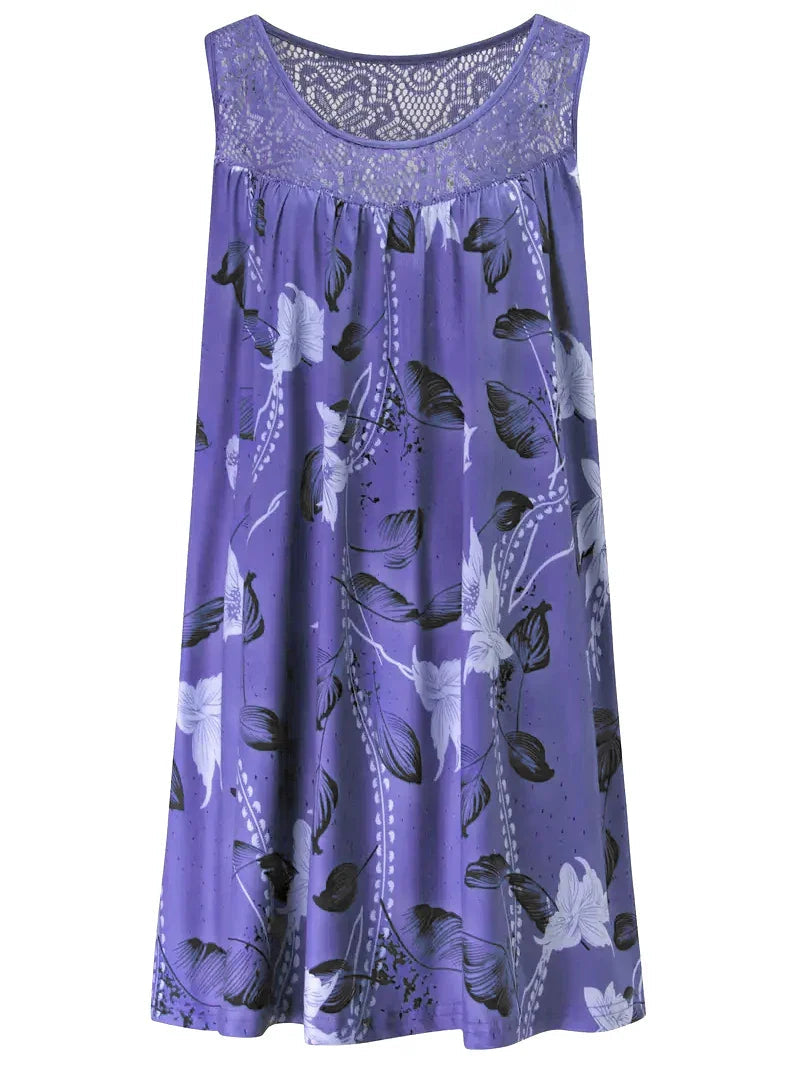 Isabella | Maxikleid aus Blumen-Spitze