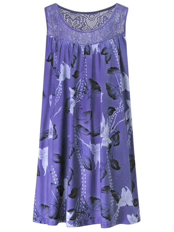 Isabella | Maxikleid aus Blumen-Spitze