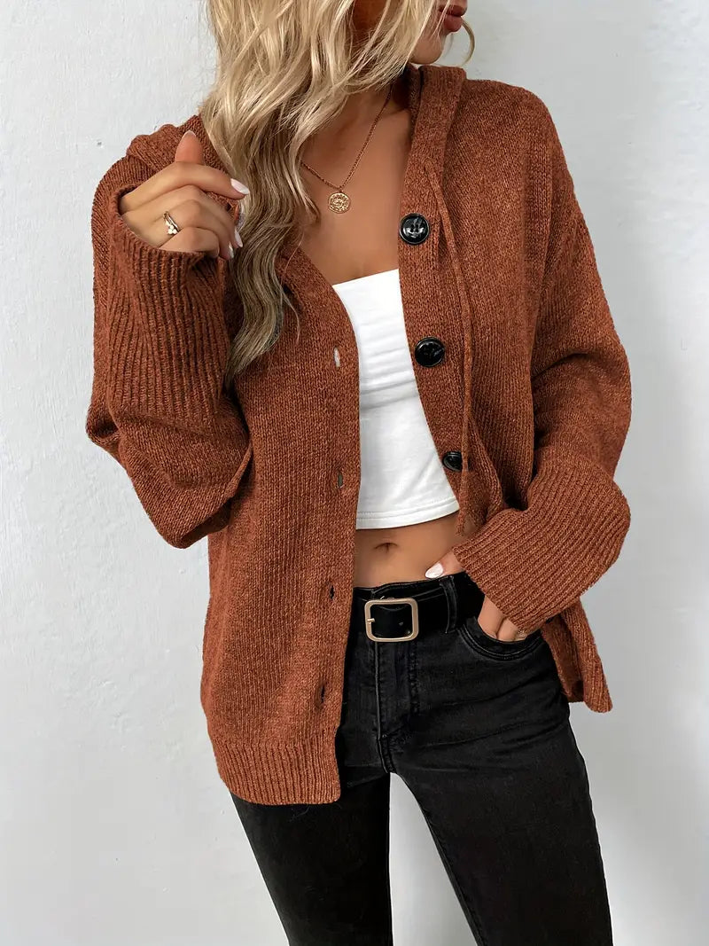 Elaris | Strick-Cardigan für Damen mit Knopfleiste