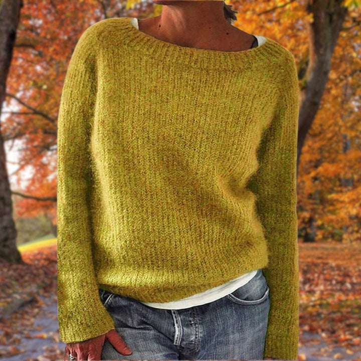 Jessup | Eleganter Pullover mit weitem Rundhalsausschnitt