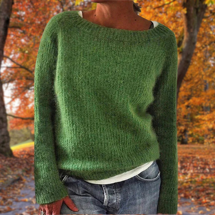 Jessup | Eleganter Pullover mit weitem Rundhalsausschnitt