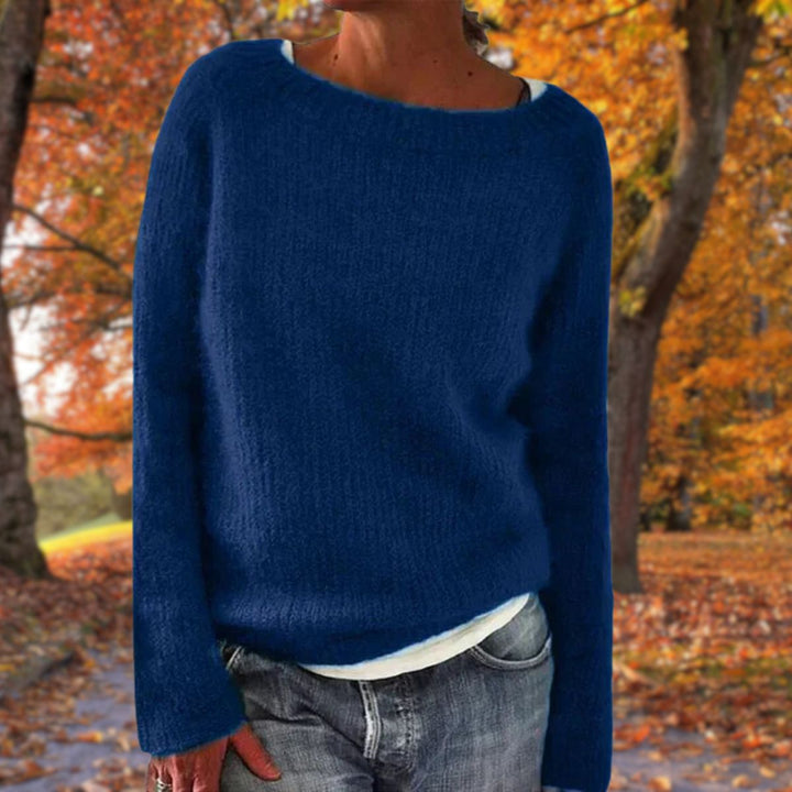 Jessup | Eleganter Pullover mit weitem Rundhalsausschnitt