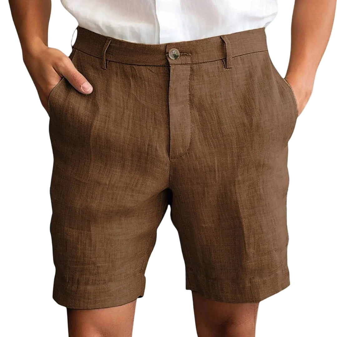 Noah | Atmungsaktive Leinen-Shorts für Herren
