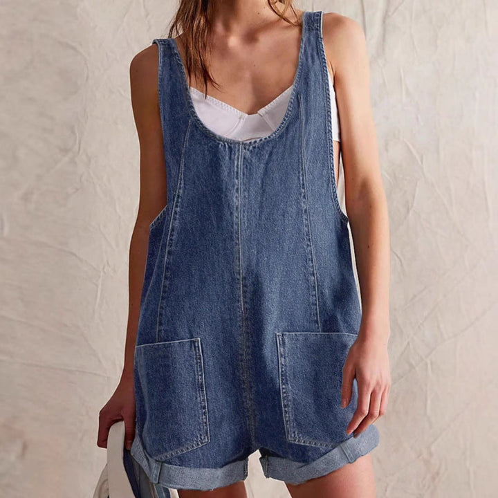 Elizabeth | Jeans-Overall für Damen mit lockerer Passform