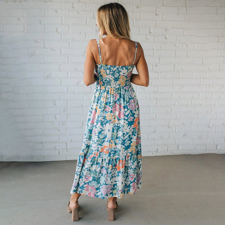Liora | Elegantes Damenkleid mit Blumenmuster