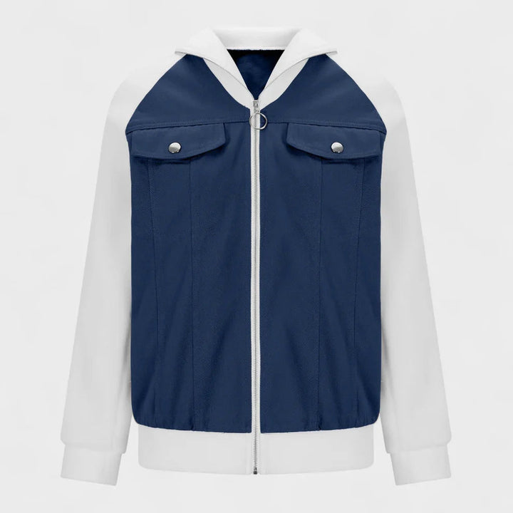 Arlena | Women’s Denim Sherpa Jacket