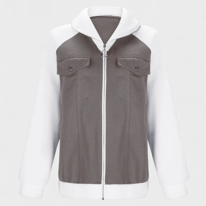 Arlena | Women’s Denim Sherpa Jacket