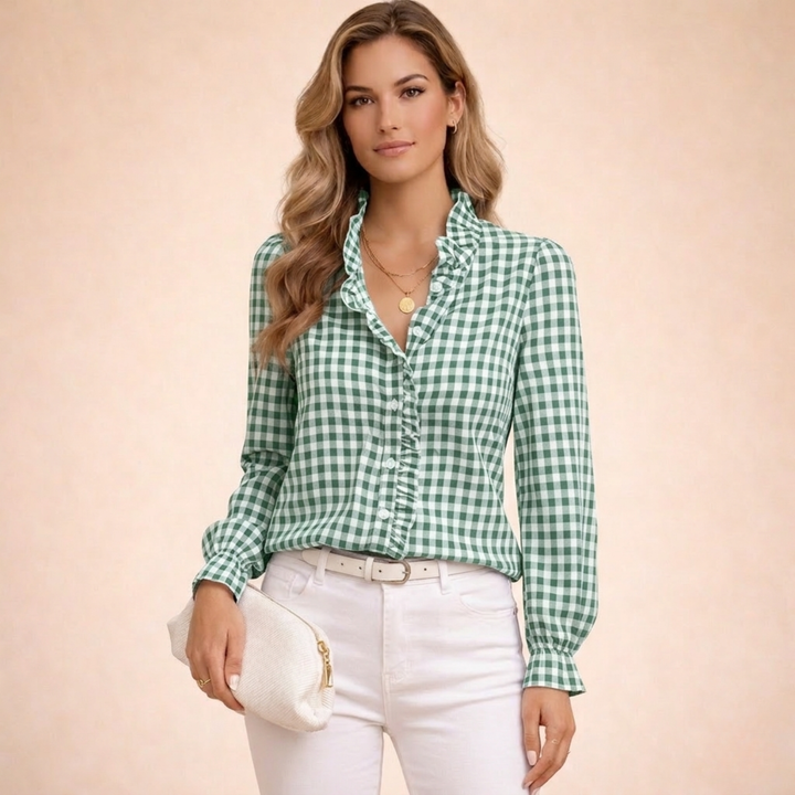 Karin | Modern &amp; Comfort Long Sleeve Blouse