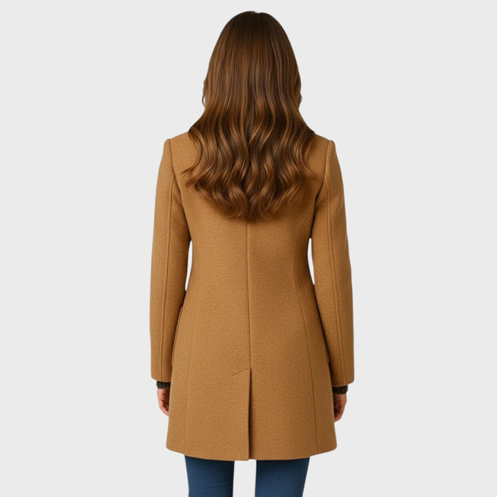 Sharon | Eleganter, taillierter Damenmantel für den Winter
