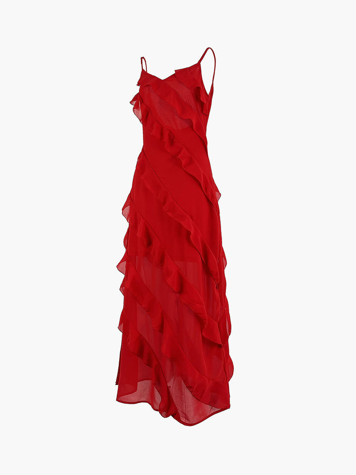 Aveline | Elegantes, figurbetontes Maxikleid für Damen