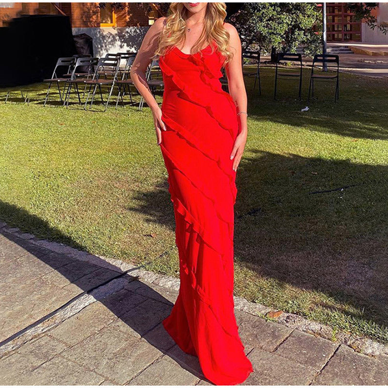 Aveline | Elegantes, figurbetontes Maxikleid für Damen