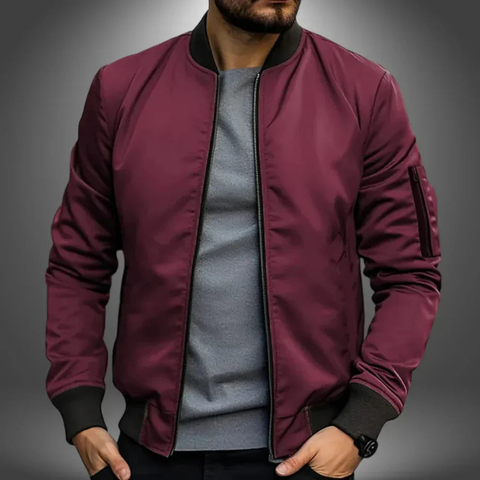 Kael | Leichte Windbreaker Bomberjacke für Herren