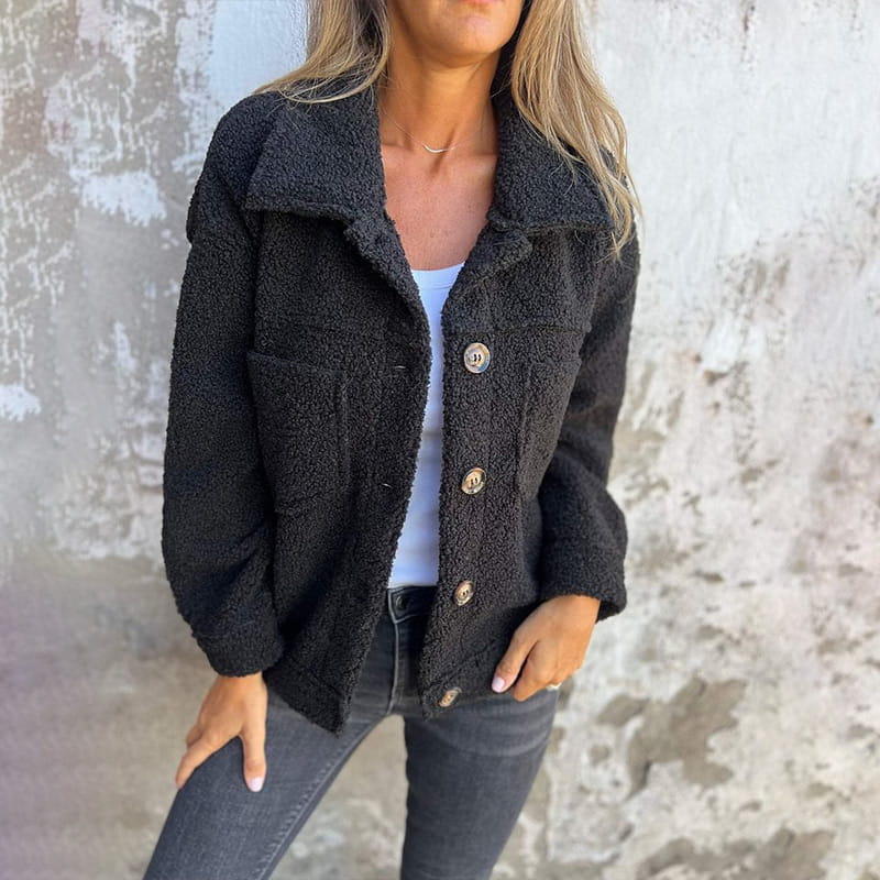 Sophia | Stilvoller und gemütlicher Damen-Herbstmantel