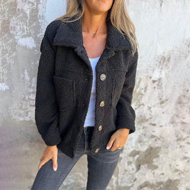 Sophia | Stilvoller und gemütlicher Damen-Herbstmantel