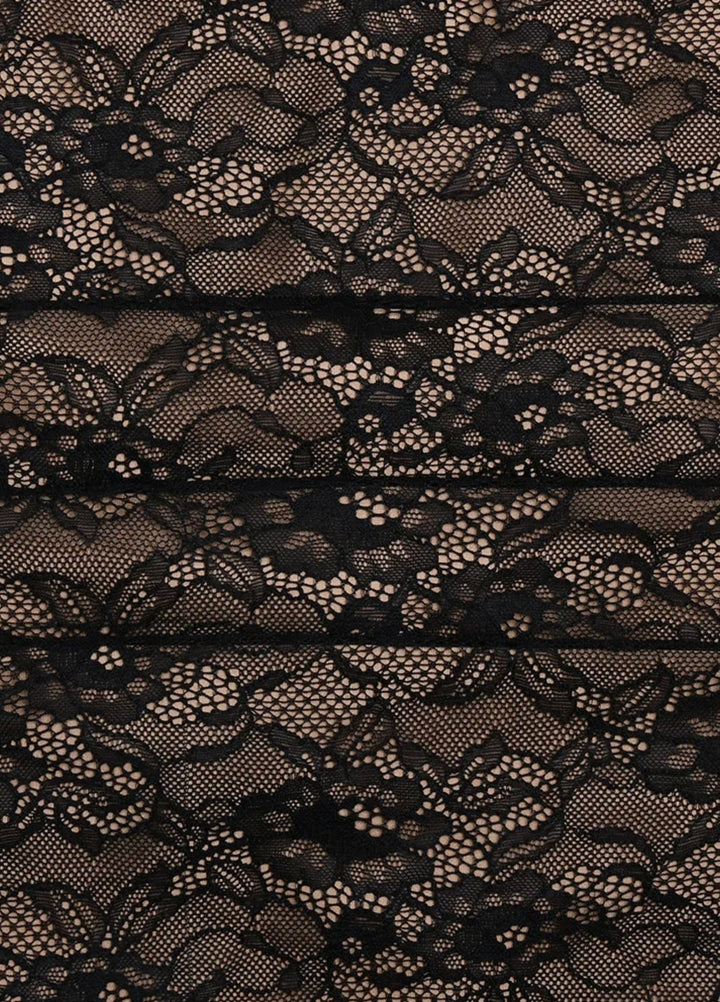 Christie | Elegantes schwarzes Maxikleid