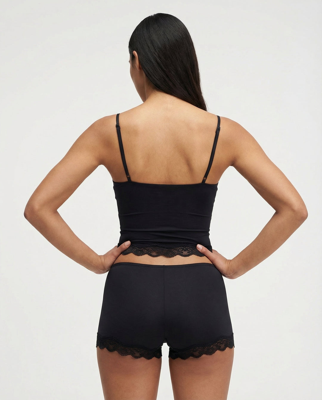 Ruthie | Elegantes Damen-Loungewear-Set mit Spitzenbesatz