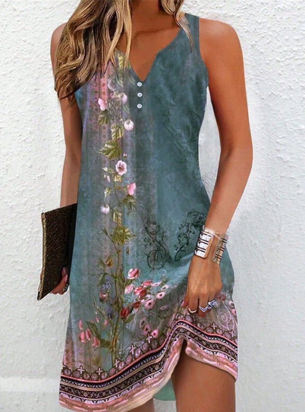 Elaris | Elegant and Versatile Sleeveless Women’s Dress