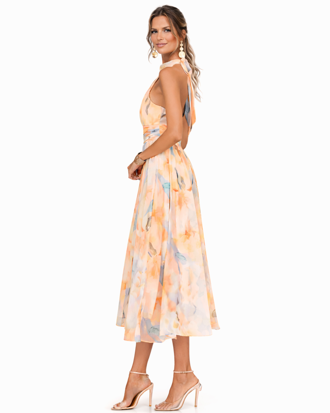 Daniela | Elegant Floral Maxi Dress for Women
