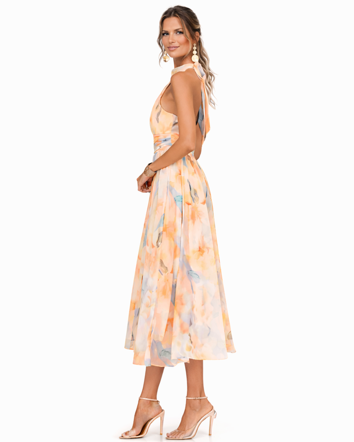 Daniela | Elegant Floral Maxi Dress for Women