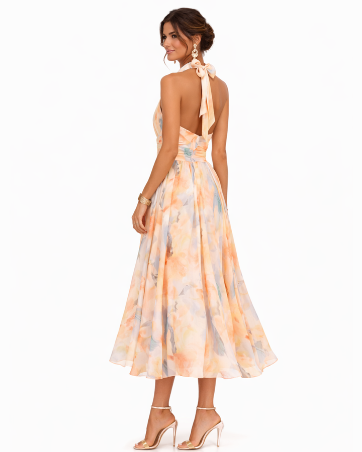 Daniela | Elegant Floral Maxi Dress for Women