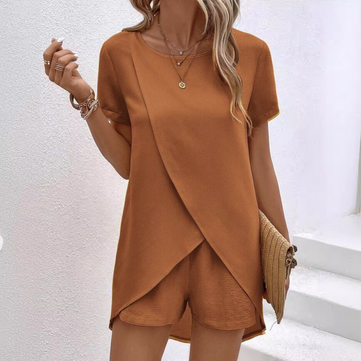Lynne | Elegantes leichtes Loungewear-Set für Damen für ganztägigen Komfort