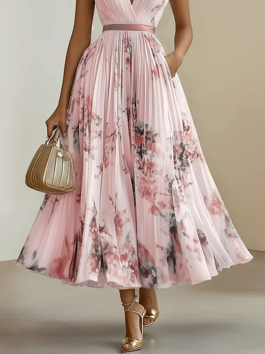 Virginia | Elegant Wrap Design Womens Dress