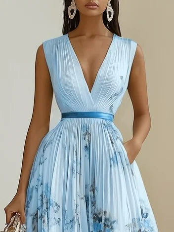 Virginia | Elegant Wrap Design Womens Dress