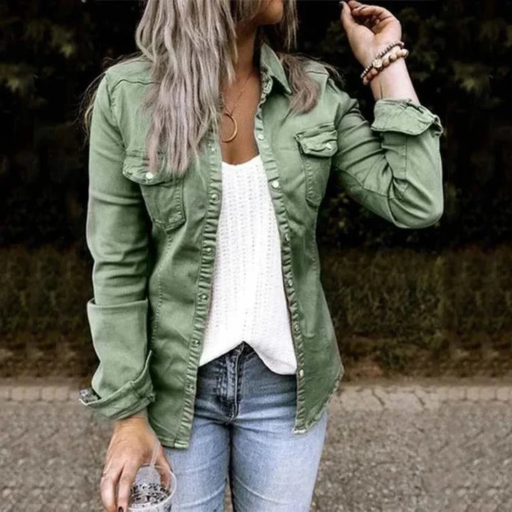 Sophie | Moderne Freizeit-Jeansjacke für Damen