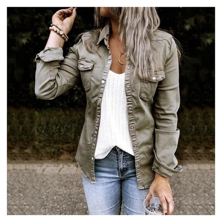 Sophie | Moderne Freizeit-Jeansjacke für Damen
