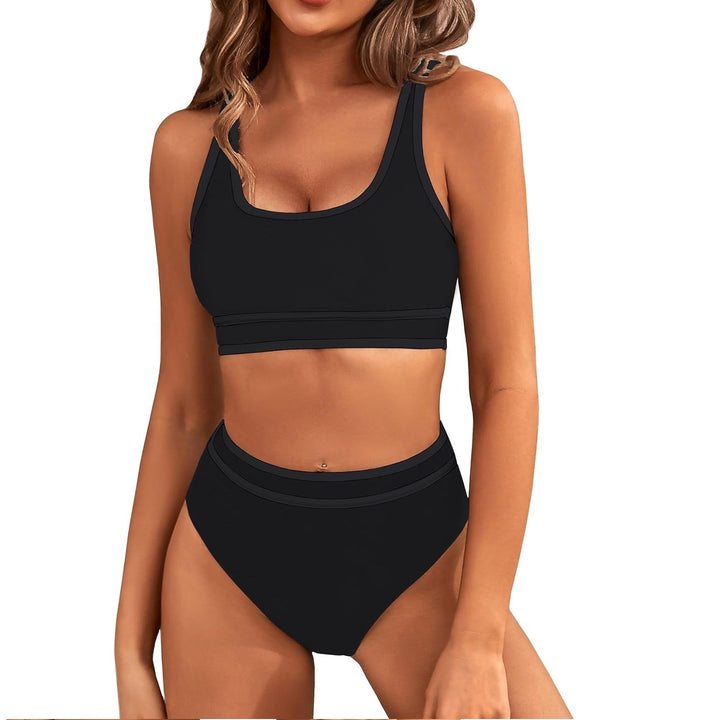 Vera | Sporty High-Waist Bikini Set for Women