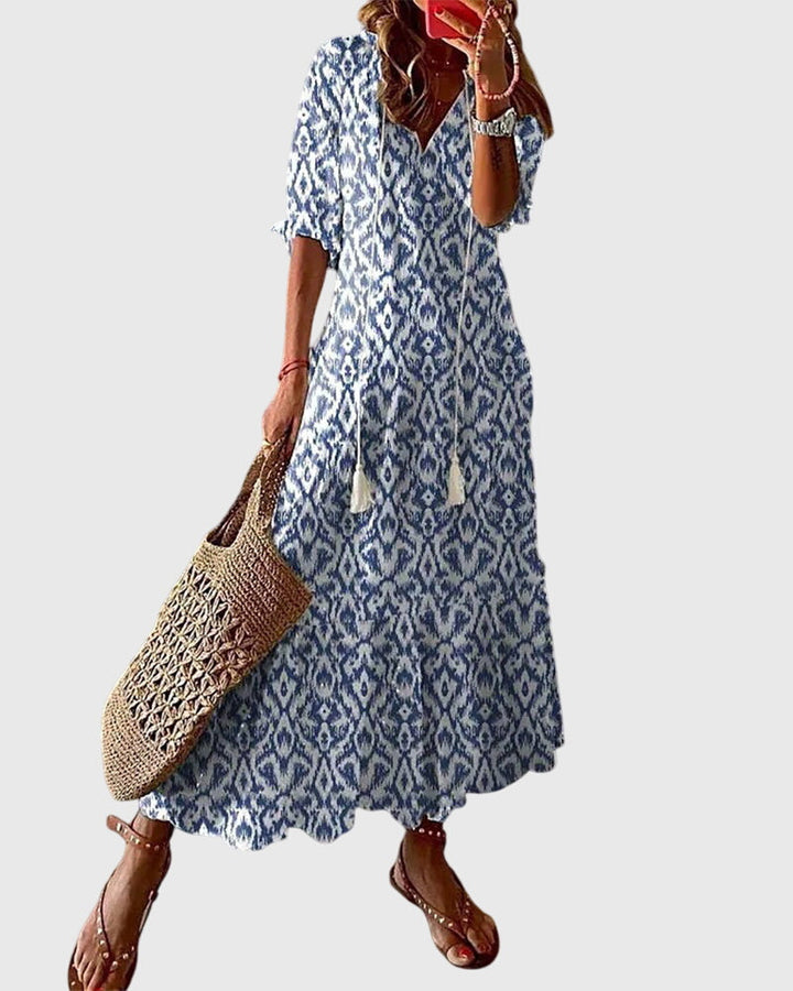 Aurora | Boho Summer Maxi Dress