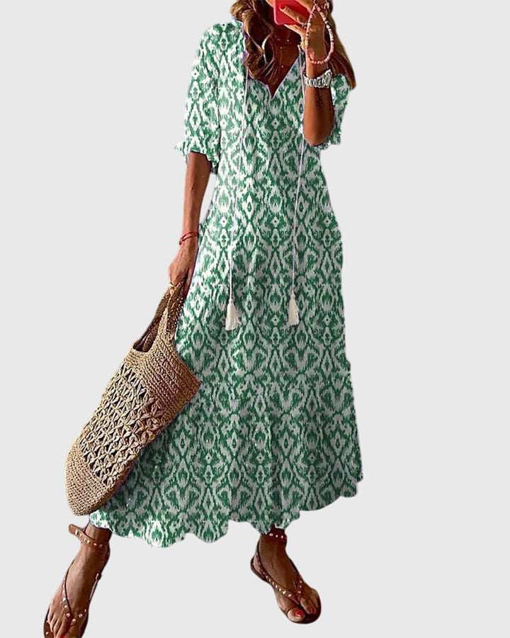 Aurora | Boho Summer Maxi Dress