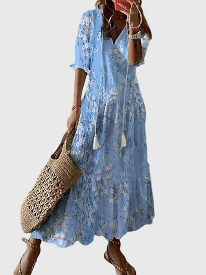 Aurora | Boho Summer Maxi Dress