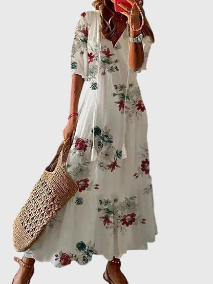 Aurora | Boho Summer Maxi Dress