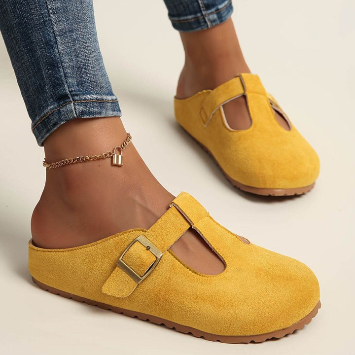Solmira | Elegante Damen-Clogs mit Schnallenverschluss