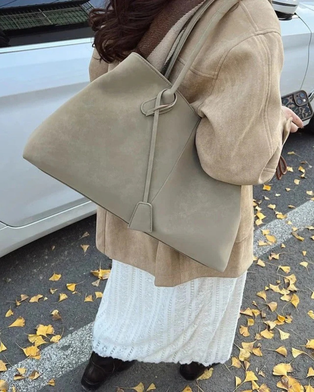 Mara | Elegante Minimalistische Damen-Einkaufstasche